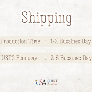 Shipping İnformation:
Production Time: 1-2 Bussines Day
USPS Economy: 2-6 Bussines Day