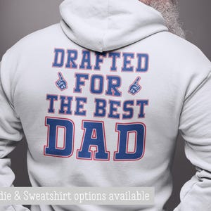 White Buffalo Football Dad Shirt Back