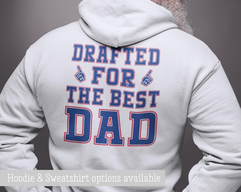 White Buffalo Football Dad Shirt Back