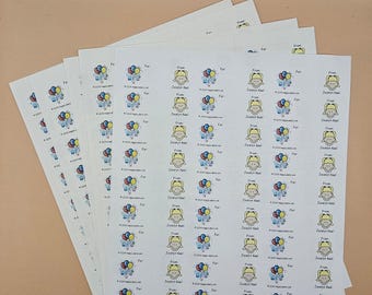 Etiquetas de regalo Happy Labels