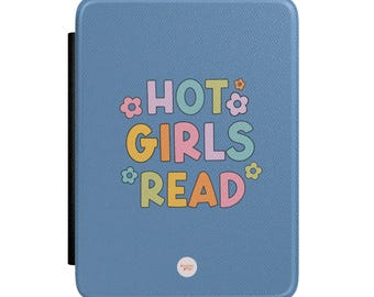 Funda para Kindle con estampado floral retro para chicas guapas