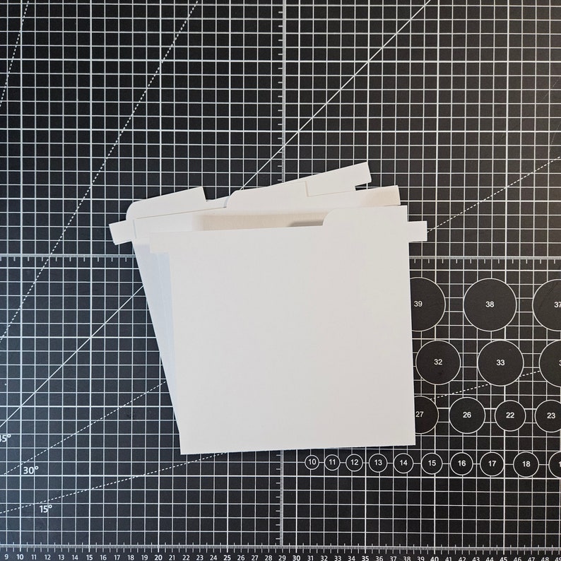May include: A white file folder with a clear plastic front. The folder is made of sturdy cardboard and has a tab for labeling.