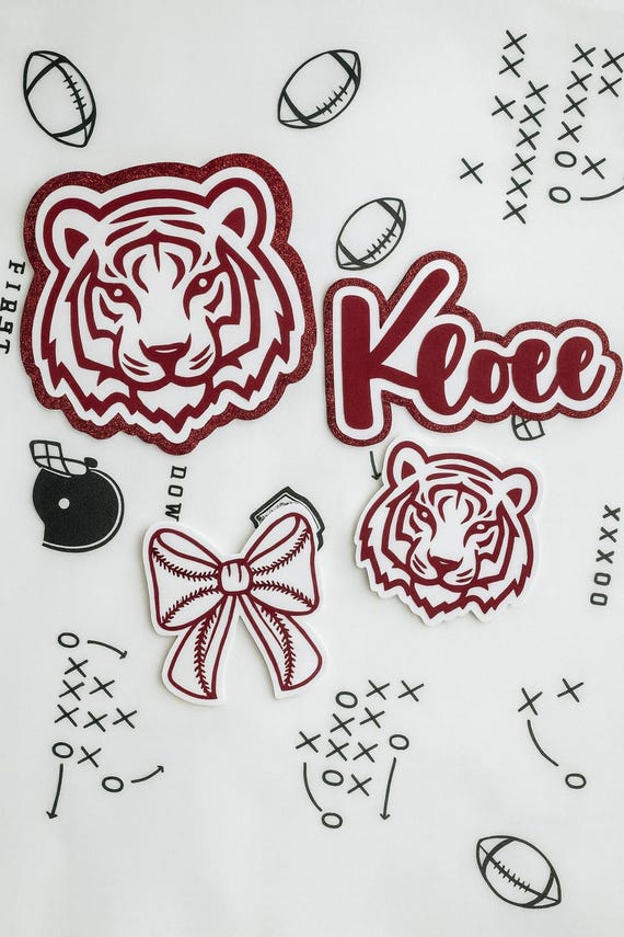 Custom Cutouts, Personalized Design, Various Sizes, perfect for homecoming mums, graduation leis, or floral arrangements