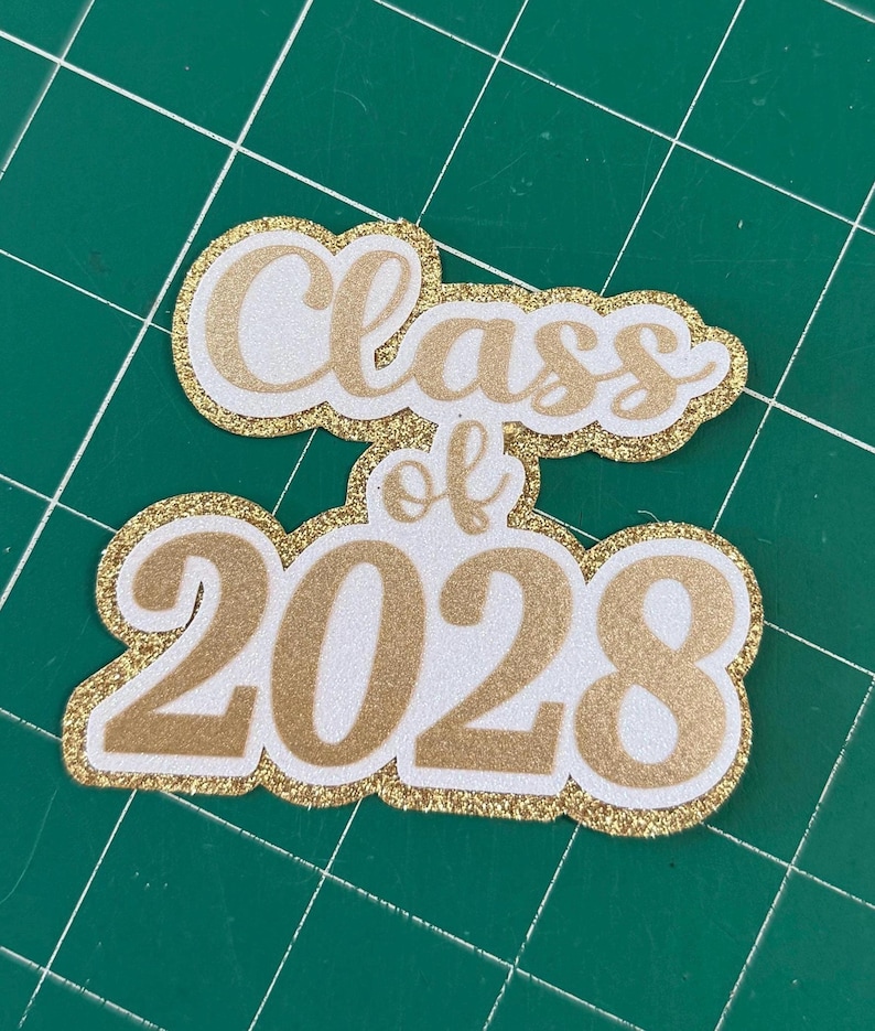 Custom Cutouts, Personalized Design, Various Sizes, perfect for homecoming mums, graduation leis, or floral arrangements image 8