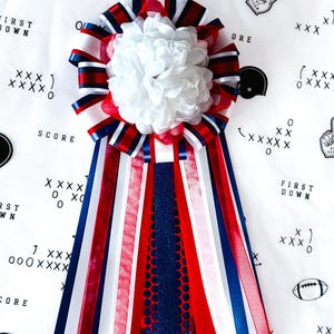 Blank DIY Homecoming Mum: Customized to your School Colors