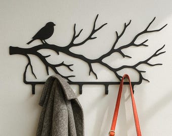 Cintre mural en métal, cintre minimaliste en métal, porte-manteau mural moderne en acier doré