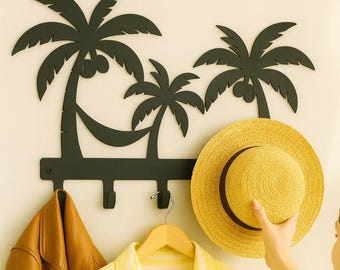 Branch Wall Mounted Coat Rack: Modern Steel Hanger