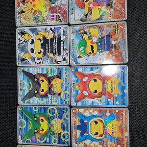 Set di 10 Pikachu Cosplay Mario,Luigi Proxy,Orica 1.1 finitura alta