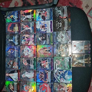 Set of 30 Manga Cards, Leader, Sec, SR One Piece English version, high-quality Orica, Proxy, 1.1