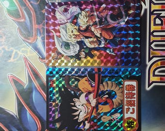ヴィンテージ日本製バンダイドラゴンボール Z データカードダスカード