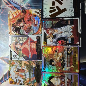 One Piece Proxi Orica 1.1 High Finish Op01,05,07 St01 7 Card Set