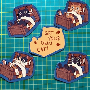 Stickers chats douillets