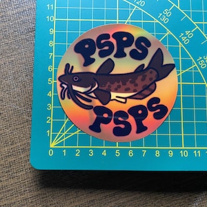 Sticker poisson-chat psps