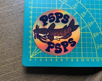 Adesivo pesce gatto Psps