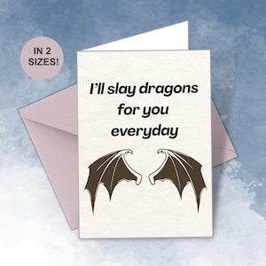 Printable Fourth Wing Inspired Card | Iron Flame Card | Funny Card for Fantasy Readers | Book Lover Gift | Romantasy | Xaden Violet Card