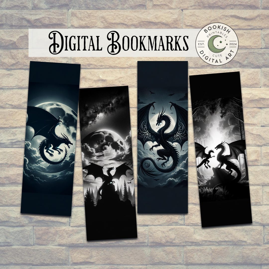 Digital Bookmark | Printable Bookmarks | Instant Download | PDF ...