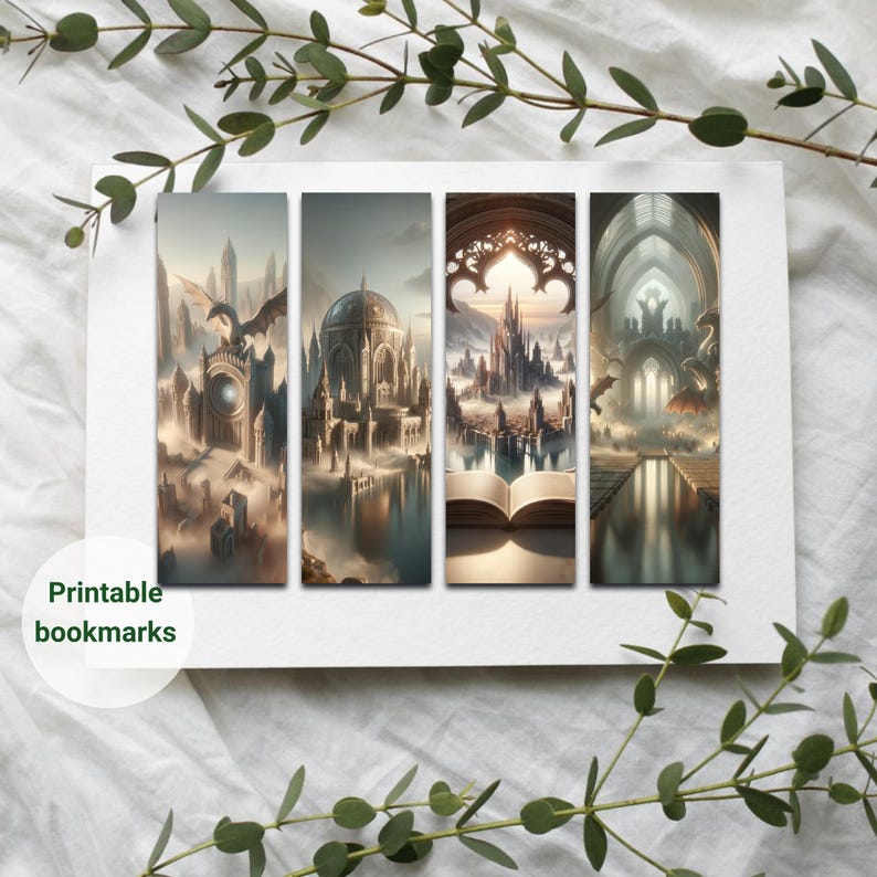 Digital Bookmark | Printable Bookmarks | Instant Download | PDF ...