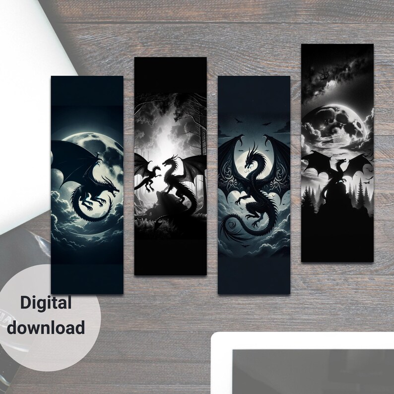 Digital Bookmark | Printable Bookmarks | Instant Download | PDF ...