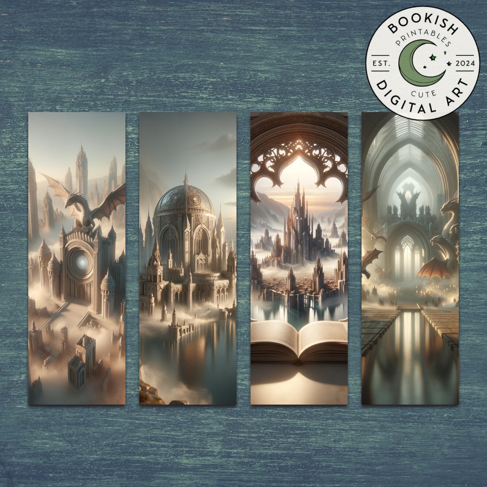 Digital Bookmark | Printable Bookmarks | Instant Download | PDF ...