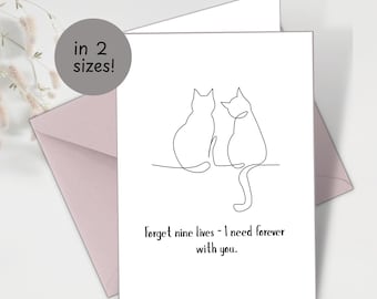 Printable Funny Love Download Card | Valentine's Day Card | Anniversary Card | Husband Card | For Him | Cute Card for Her | Digital Card