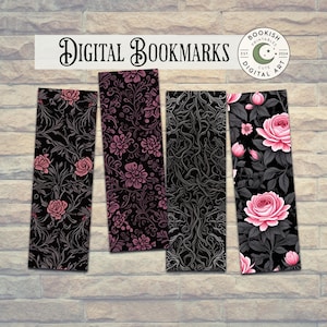 Digital Bookmark | Printable Bookmarks | Instant Download | PDF Bookmarks | Gift For Book Lover | Book Accessories | Dark Romance | Fantasy