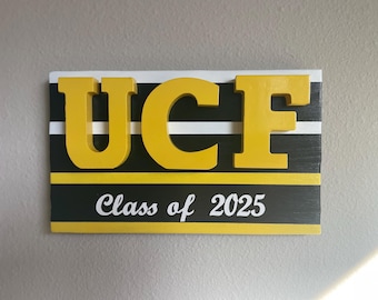 Custom Commemorative Graduation Plaque | Choose Your School, Colors, & Design