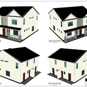 Herenhuis, maisonnette, 2 slaapkamers / 2BA (1.000 sf) Perfect voor bewoners/verhuurders of als AirBnB-verhuur. Verhuur de andere helft en woon huurvrij!