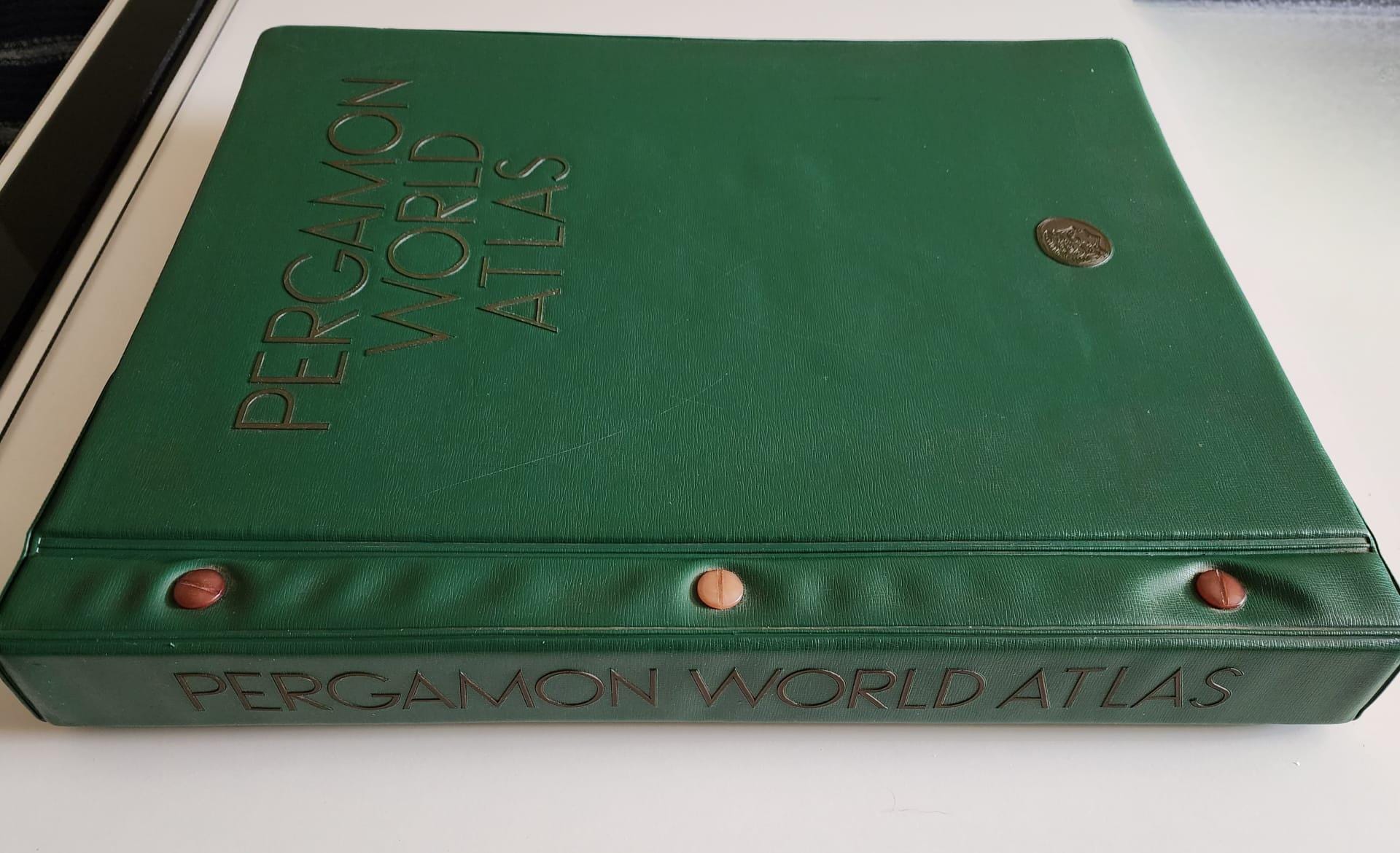 Rare 1968 Pergamon World Atlas – A Monumental Cartographic