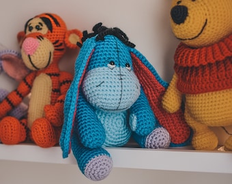 EEYORE - NEW Amigurumi pattern  Winnie's friends - Crochet Patterns