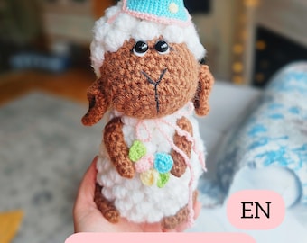 Easter Amigurumi Crochet Patterns – Popcorn Stitch Toy (PDF Pattern) (English)
