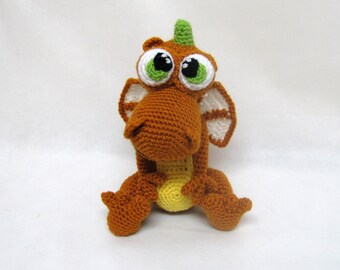 Dagon Amigurumi Crochet Pattern – Lunar New Year Dragon (PDF Pattern) (English)