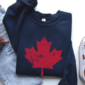 Sudadera con la Hoja de Arce de Canadá, suéter canadiense, camiseta del orgullo canadiense, vendedor canadiense, sudadera con la Hoja de Arce, regalo de recuerdo canadiense