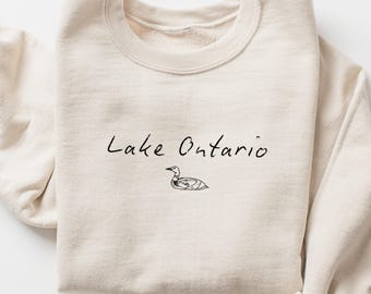 Lake Ontario Sweatshirt, Canada Political Protest Shirt, Great Lakes Sovereignty Crewneck, Lake Ontario Sweater, Activism Tee, Canada Gift