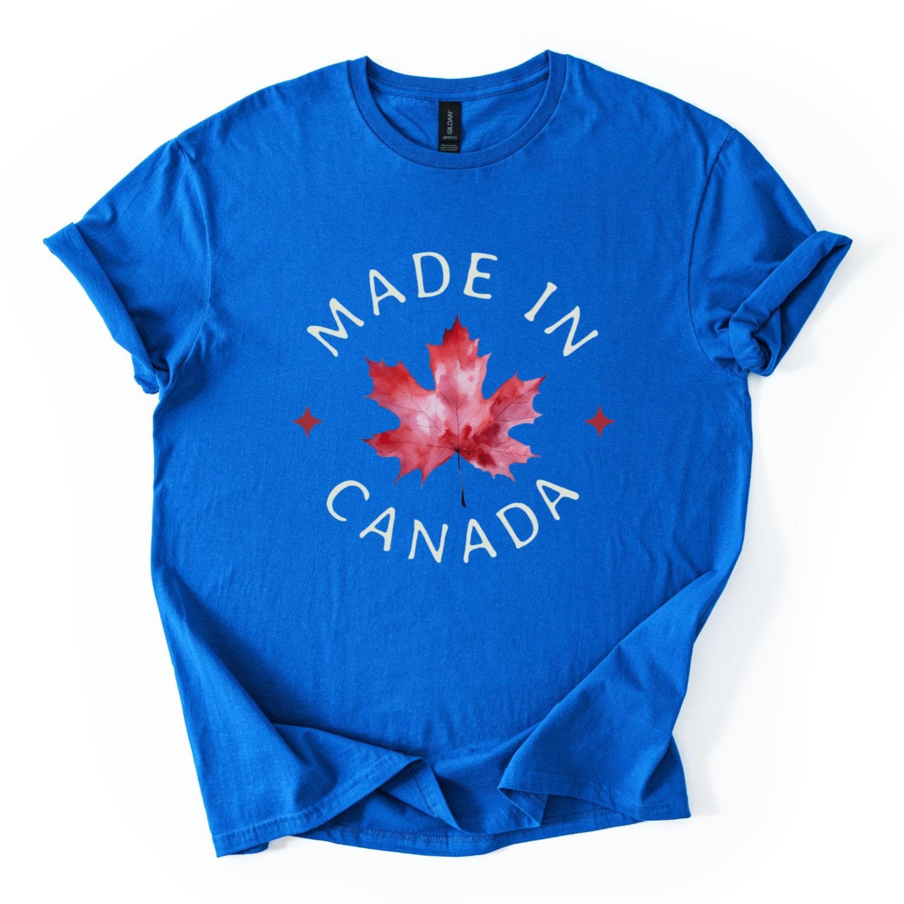 Made in Canada T-shirt, Canadian Maple Leaf Shirt, Canada Pride Tee ...