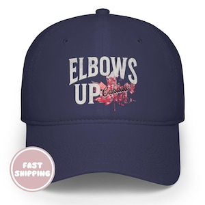 Canada Baseball Cap, Elbows Up Maple Leaf Hat, US Canada Trade War, Patriotic Headwear, Baseball Cap for Men and Women, Canada Day Hat