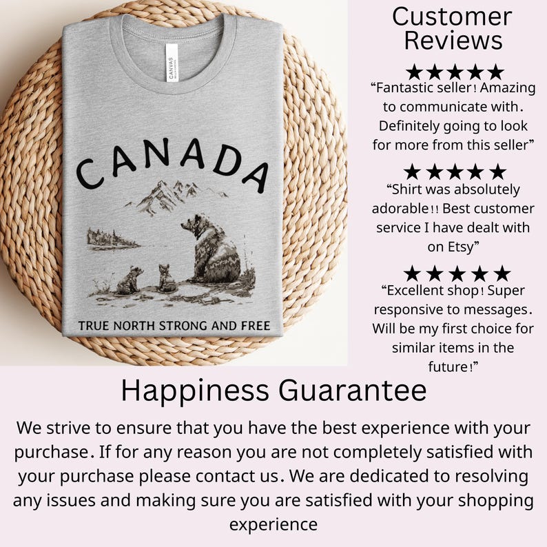 Canada Bear Graphic Tee, Canadian Pride T Shirt, Bear Lovers Unisex Tshirt, Canadian Wilderness Shirt, Patriotic Gift, Canada Day Apparel