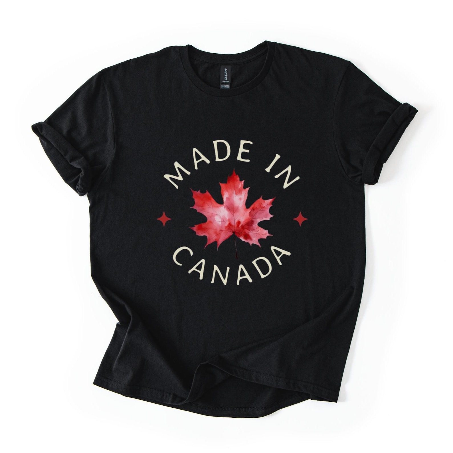 Made in Canada T-shirt, Canadian Maple Leaf Shirt, Canada Pride Tee ...