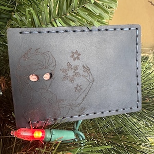 Cartera de identificación de princesa de nieve