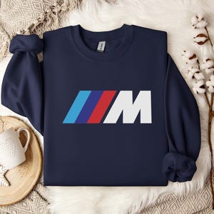 BMW Hoodie, Classic BMW Logo Hooded Sweatshirt, Car Enthusiast Hoodie, Motorsport Fan Apparel, BMW Lover Gift, Casual bmw Pullover