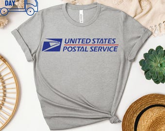 USPS work T-Shirt , Postal Shirt , Rural Carrier Shirt, Postal Worker, Postman, Mail Lady, Postal Carrier, Post Office Shirt