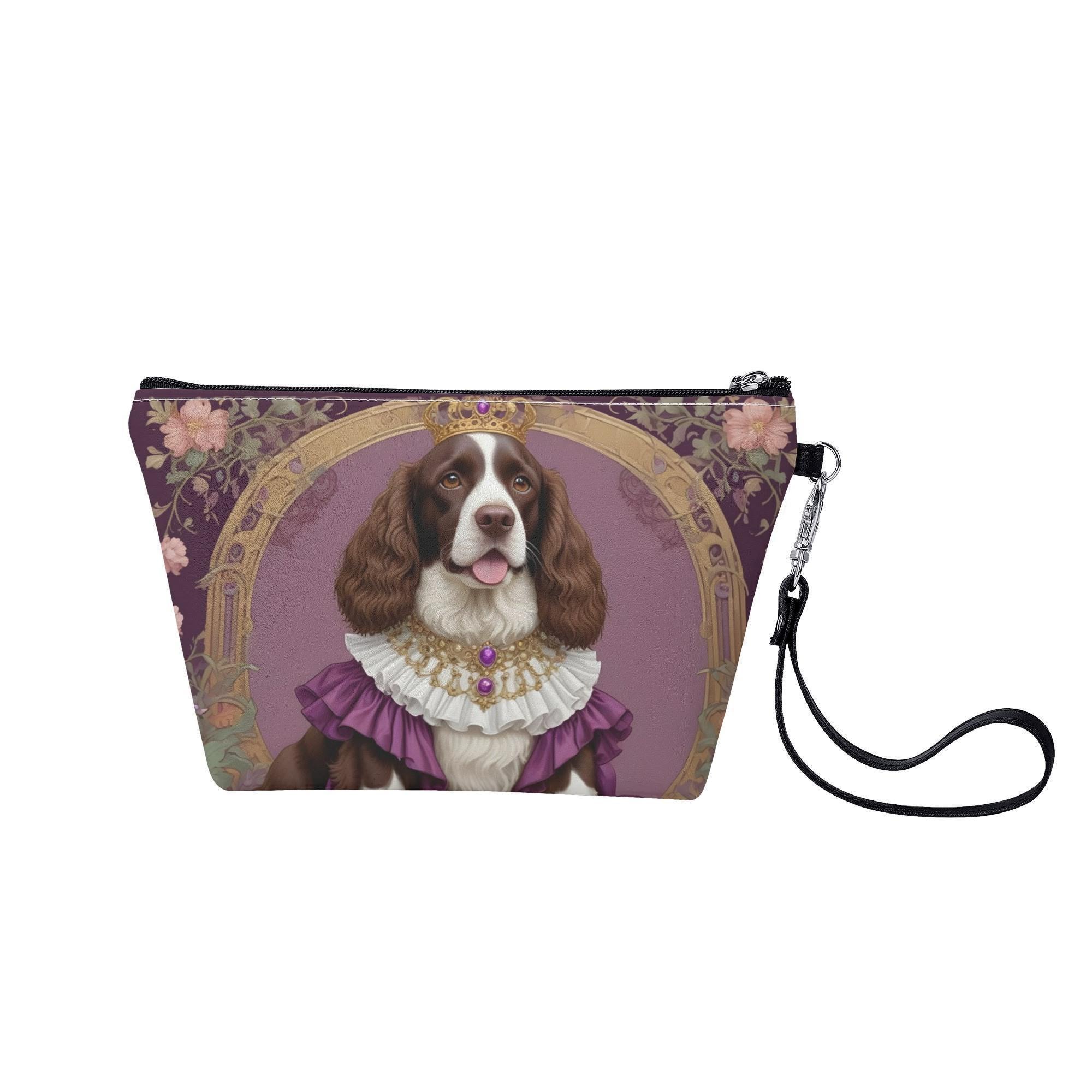 Make-up-Tasche Mit Mops-Muster – Süße Kosmetiktasche Für Hundeliebhaberinnen, 19x25 Cm
