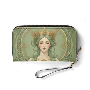 Empress Design Portemonnaie für Frauen | Einzigartiges Geschenk, süße Vegan Geldbörse Ideales Geschenk für Sie
