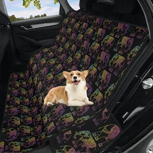 Elephant Car Pet Seat Cover Dog Hammock For Back Seat Car Seat Protector Gift For Dog Owner Dog Lover Dog Mom Gift