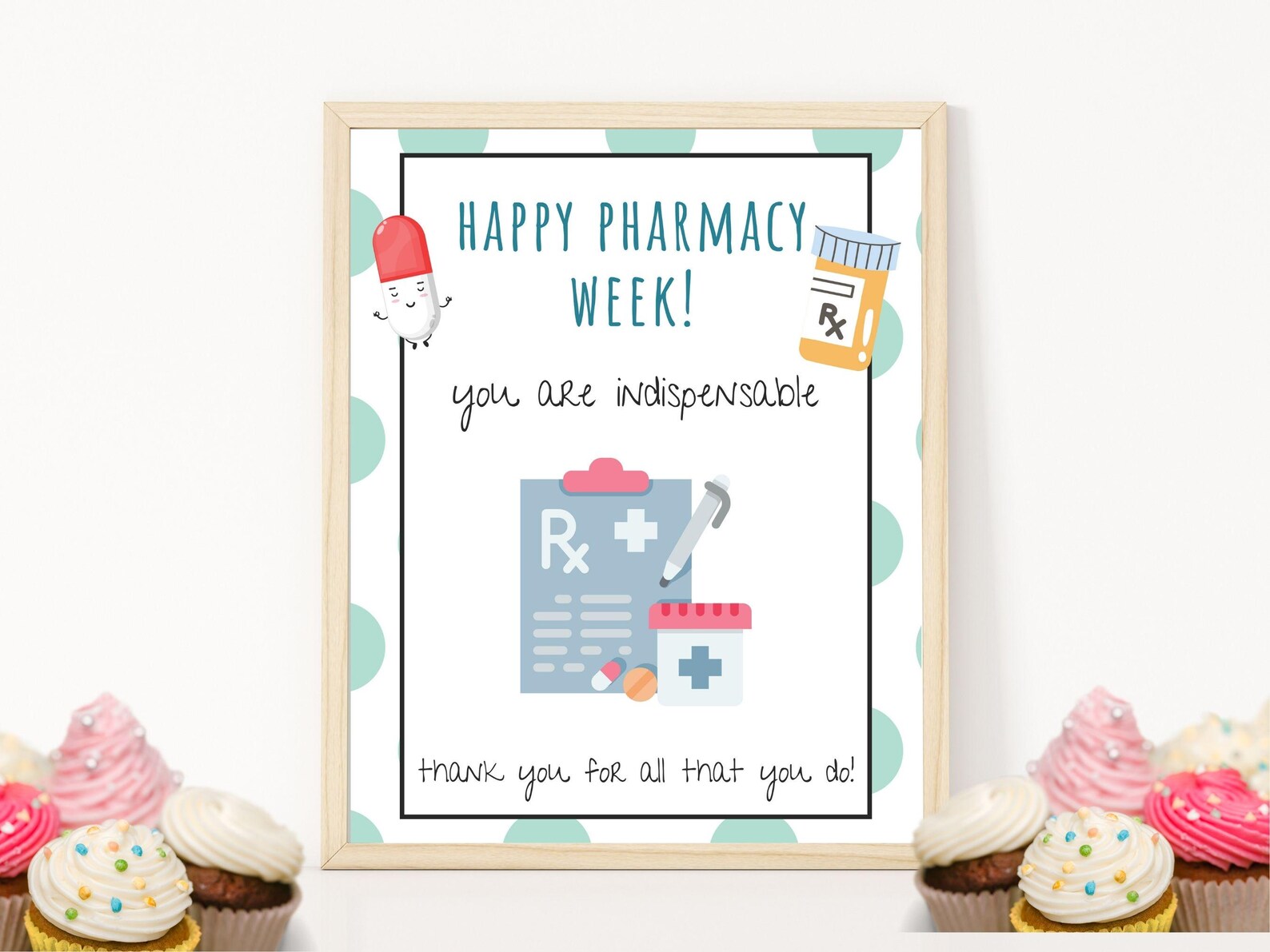 Pharmacy Week Gift Tags, Pharmacy Appreciation Week Decor, Pharmacy ...