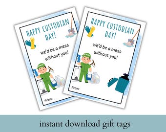 Presentetikett för vårdnadshavarens dag, utskrivbar presentetikett, vårdnadshavarens uppskattningsdag, vaktmästarens uppskattning, vårdnadshavarens tackpresent, skolvårdare