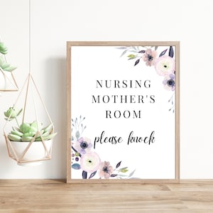 Nursing Mother Room Sign Printable, Please Do Not Disturb Sign, Lactation Room Sign, Pumping In Progress, Privacy Please Nursing, 8x10 A4