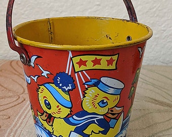 vintage sand pails