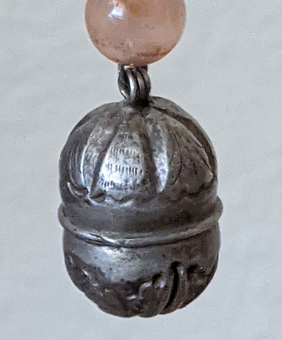 Antique CHINESE BELL, Qing Dynasty, on Sterling