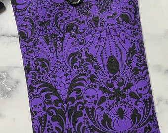 Haunted Gothic Glitter Book Sleeve