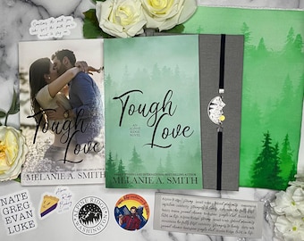 Signed Book - Tough Love: A Steamy Small-Town Forced Proximity Romance (Alpine Ridge Book One) by Melanie A. Smith
